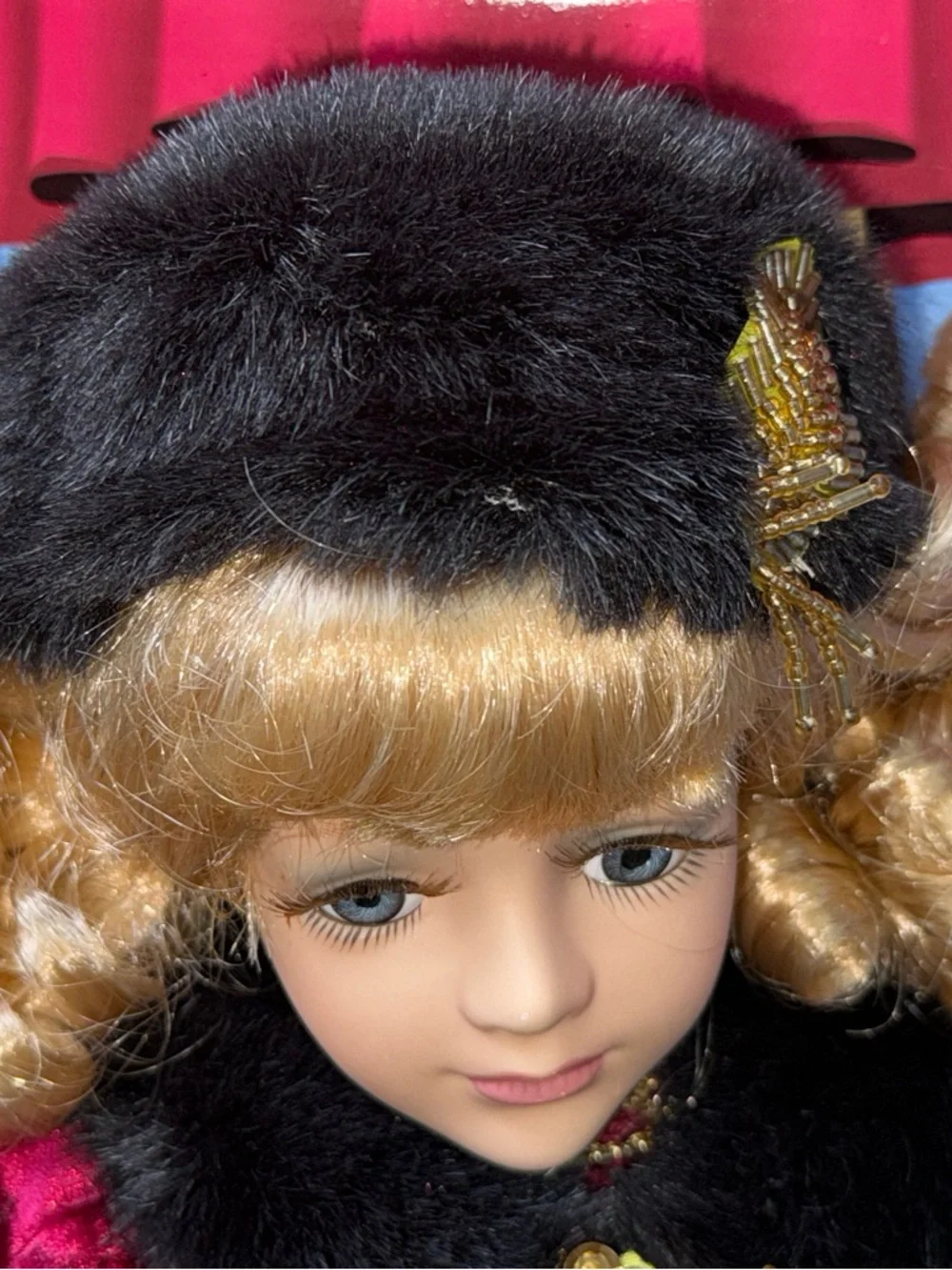 Collector's Choice Genuine Fine Bisque Porcelain Doll Vintage Limited Edition